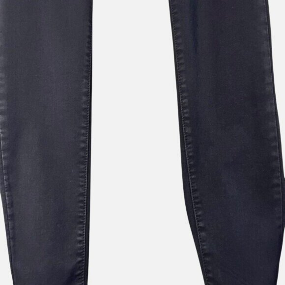 Nine West Black Stretch Skinny Jeans Womens Size 8 Mid Rise Denim Pants - Picture 6 of 9